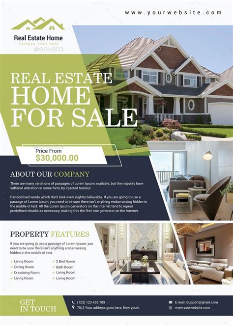 35 Best Real Estate Flyer Templates Psd And Ai Format Templatefor