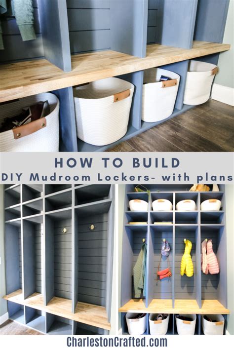How To Build Diy Mudroom Lockers With Plans