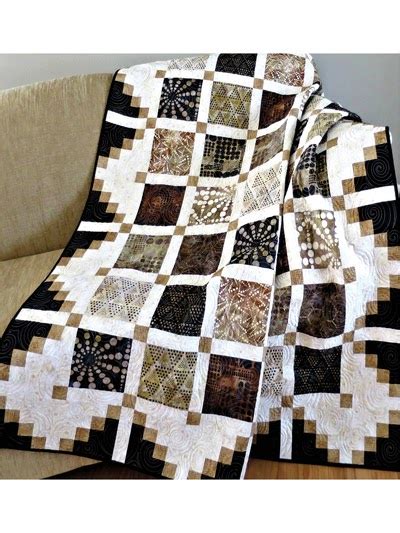 Try a classic pattern or an original project. Super Easy Simple Quilt Pattern that is Great for Beginners