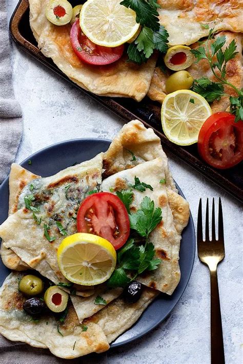 Gozleme Is A Delicious Turkish Flatbread Stuffed With Different