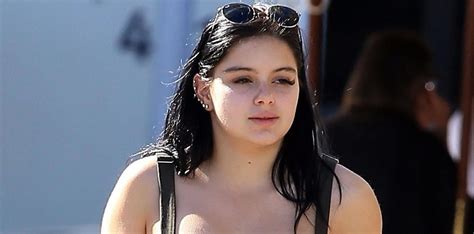 Ariel Winter Heads To Lunch Nearly Naked