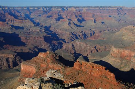 Endless Grand Canyon Vista In The Late Afternoon Stock Photo Image Of