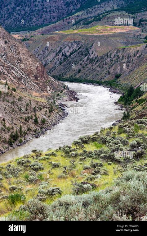 Fraser River Canyon British Columbia Hi Res Stock Photography And