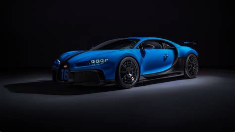 Fonds Decran 3840x2160 Bugatti Chiron 2020 Pur Sport Bleu Métallique