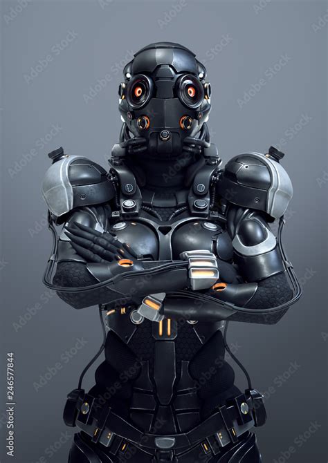 Futuristic Armor Suit