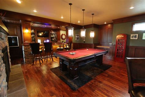 Turn your house into a home with home decor from kirkland's! Irish Pub Addition - Traditional - Family Room - Other ...