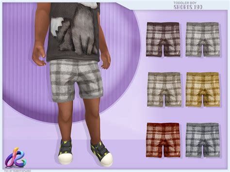 The Sims Resource Toddler Boy Shorts 190