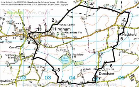 Hingham Hardingham Hackford And Deopham Heritage Trail Heritage Trail