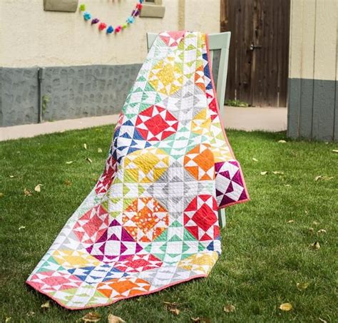 We Cant Resist The Radiant Row Sampler Quilt Kit Youll Receive A