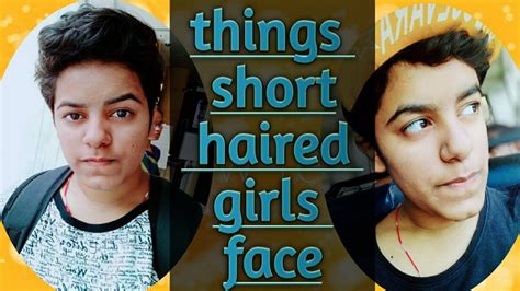 Things Short Haired Girl Face Youtube
