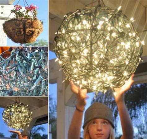 Pin By Treena Manion On Home Inspiration Diy Chandelier Outdoor