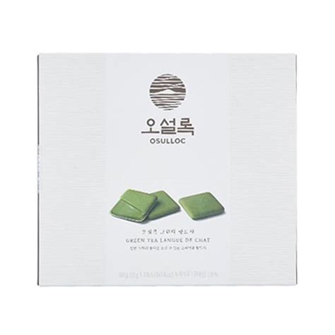 Brand Osulloc Country Of Origin Korea Package Information Box