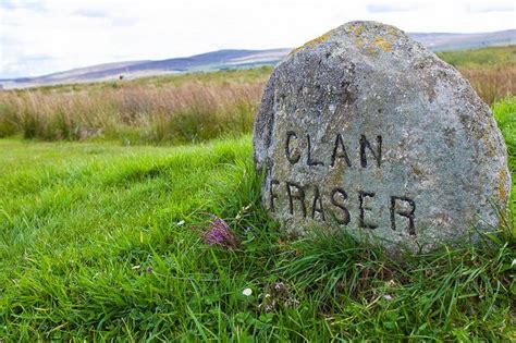 Clan Fraser Memorial Culloden Battlefield Scotland Photo By