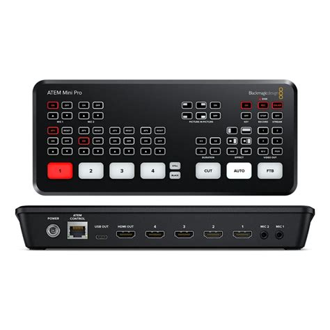 Atem Mini Pro Iso Blackmagic Videoestore