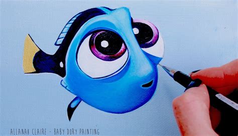 How To Draw Dory From Pixars Finding Nemo In Easy Steps Drawing