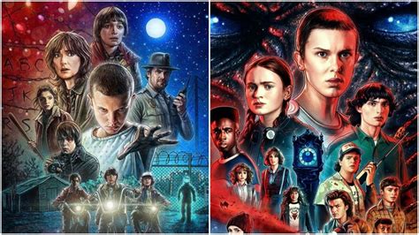 stranger things cast massive transformation then and now photos of actors including millie