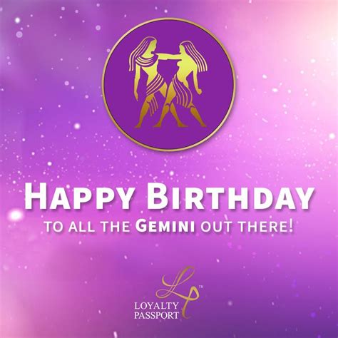 Birthday Wishes To All The Geminis This Year Make A Clever Choice To