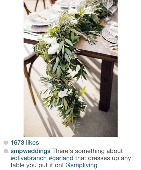 View menu, find locations, track orders. Olive leaf garland | Olive branch wedding, Table runners ...