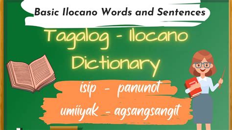 Tagalog Ilocano Dictionary Learn Basic Ilocano Youtube