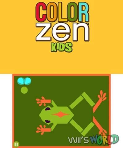 There is always the possibility of a ban, so be careful, or wait until you can buy the. Color Zen Kids (EUR) (eShop) 3DS ROM CIA - Roms3ds.CoM - Descarga 3DS Roms, Roms 3DS, CIA Roms ...