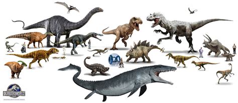 Jurassic World Creatures By On