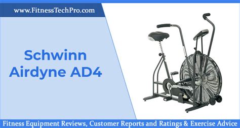 Schwinn Airdyne Ad4 Upright Exercise Bike Review Exercise Poster