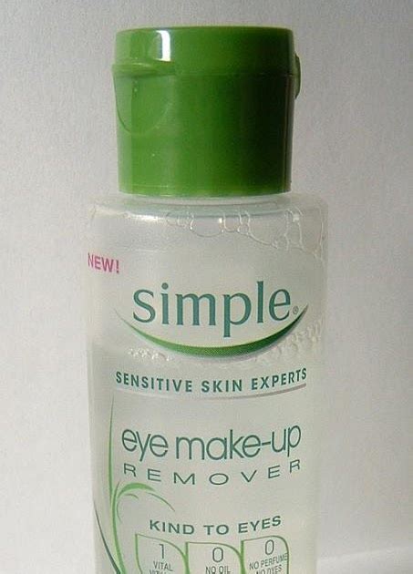 Review New Simple Eye Make Up Remover Nouveau Cheap