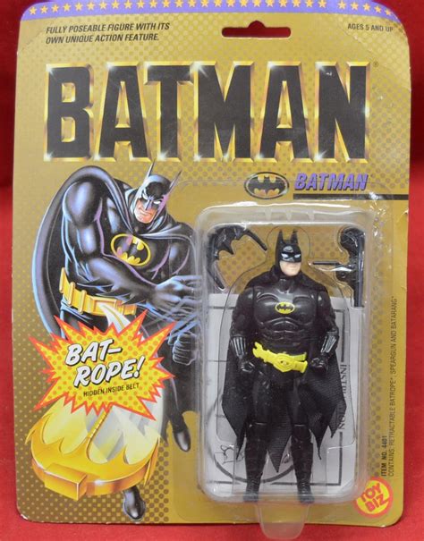 Hot Spot Collectibles And Toys 1989 Toy Biz Batman Bat Rope Figure
