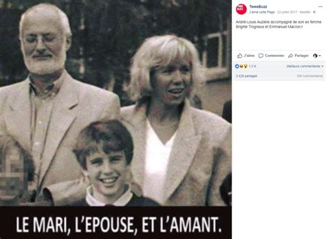 He managed to take the edge on the 10 other candidates La photo où l'on voit Brigitte Macron, son ex-Mari et ...
