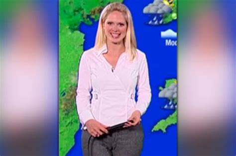 Itv Weather Girl Reveals Accidental Camel Toe In Live Broadcast Daily