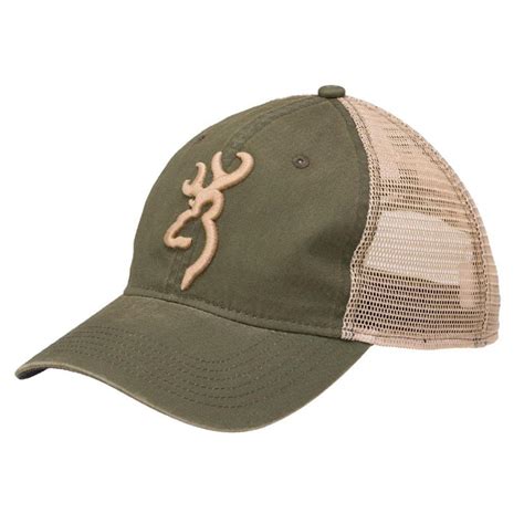 Browning Mens Willow Cap Olive One Size Fits Most Sportsmans Warehouse