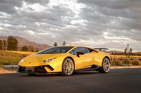 Fondos De Pantalla Lamborghini Performante Huracan Amarillo Coches