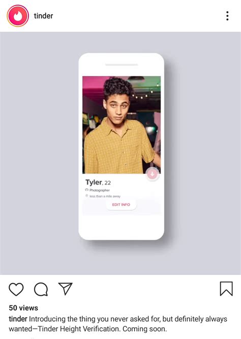 Tinder Height Verification Coming Soon Okc Next Rokcupid