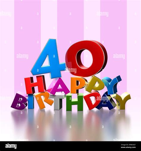40th Birthday Balloon Hi Res Stock Photography And Images Alamy