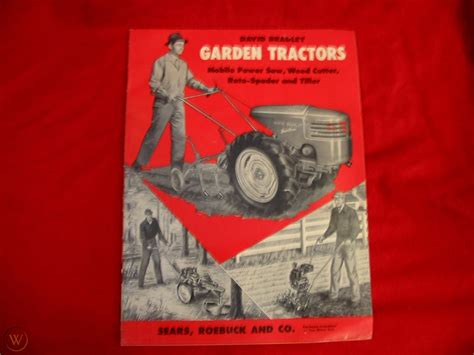 1971 Sears Garden Tractors Ht14 Ss14 12 10xl Attachments Catalog