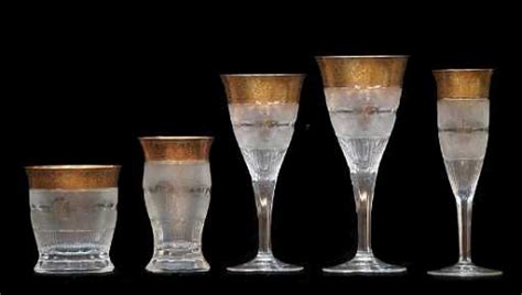 Moser Splendid Crystal Glasses Set