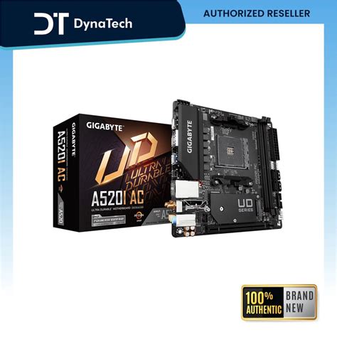 Gigabyte A520i Ac Am4 Motherboard Shopee Philippines