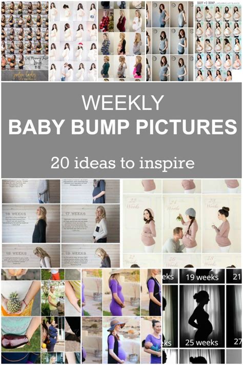 Weekly Baby Bump Pictures 20 Ideas To Inspire Baby Bump Pictures