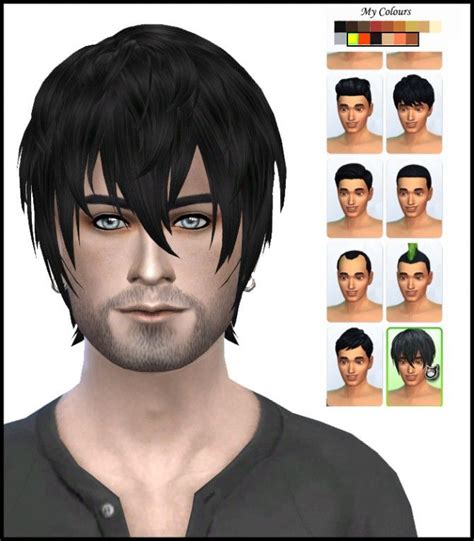 Kijiko Ym Lynx Hair Retexture At Simista Via Sims 4 Updates Sims 4
