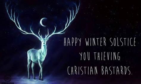 Yeah Pagan Yule Wiccan Magick Witchcraft Winter Solstice Quotes