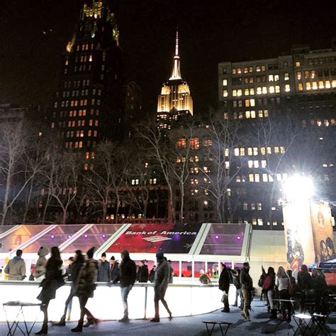 Bank Of America Winter Village At Bryant Park Photos Skating Rinks Theater District