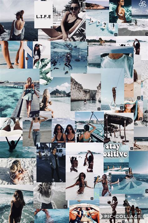 Tumblr Collage Blue Aesthetic Wallpapers Aesthetic Iphone Wallpaper