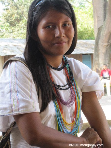 A Girl From The Indigenous Group The Arhuaco In Colombia American