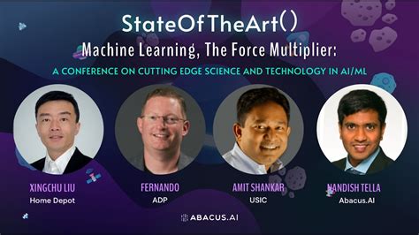 Stateoftheart Machine Learning The Force Multiplier Youtube