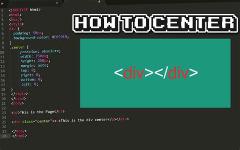 How To Horizontally Center A Div Weeklyhow