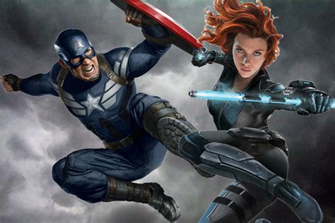Captain America Civil War Cap And Black Widow Fought In Deleted Battle