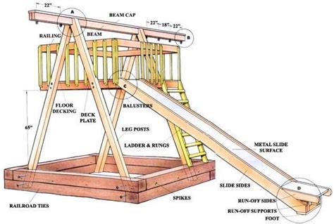 11 Free Wooden Swing Set Plans To Diy Today
