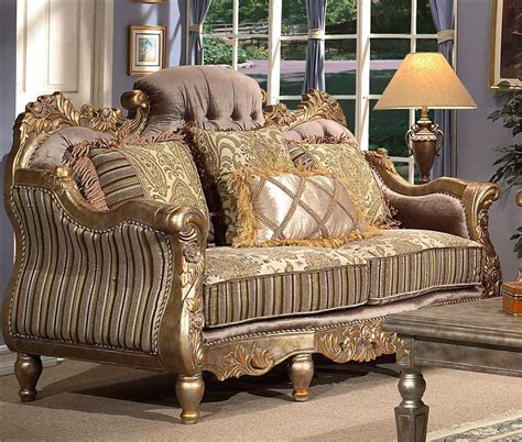 Traditional Chenille Fabric Sofa Hd782 Traditional Sofas