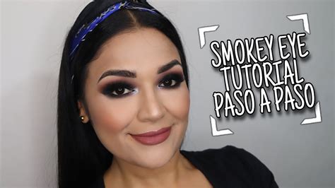 Smokey Eye Tutorial Paso A Paso Youtube