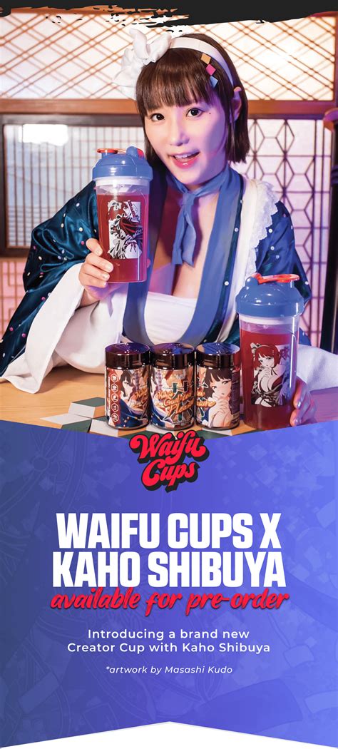 New Waifu Cup By Kaho Shibuya Preorder Now 😍 Gamer Supps